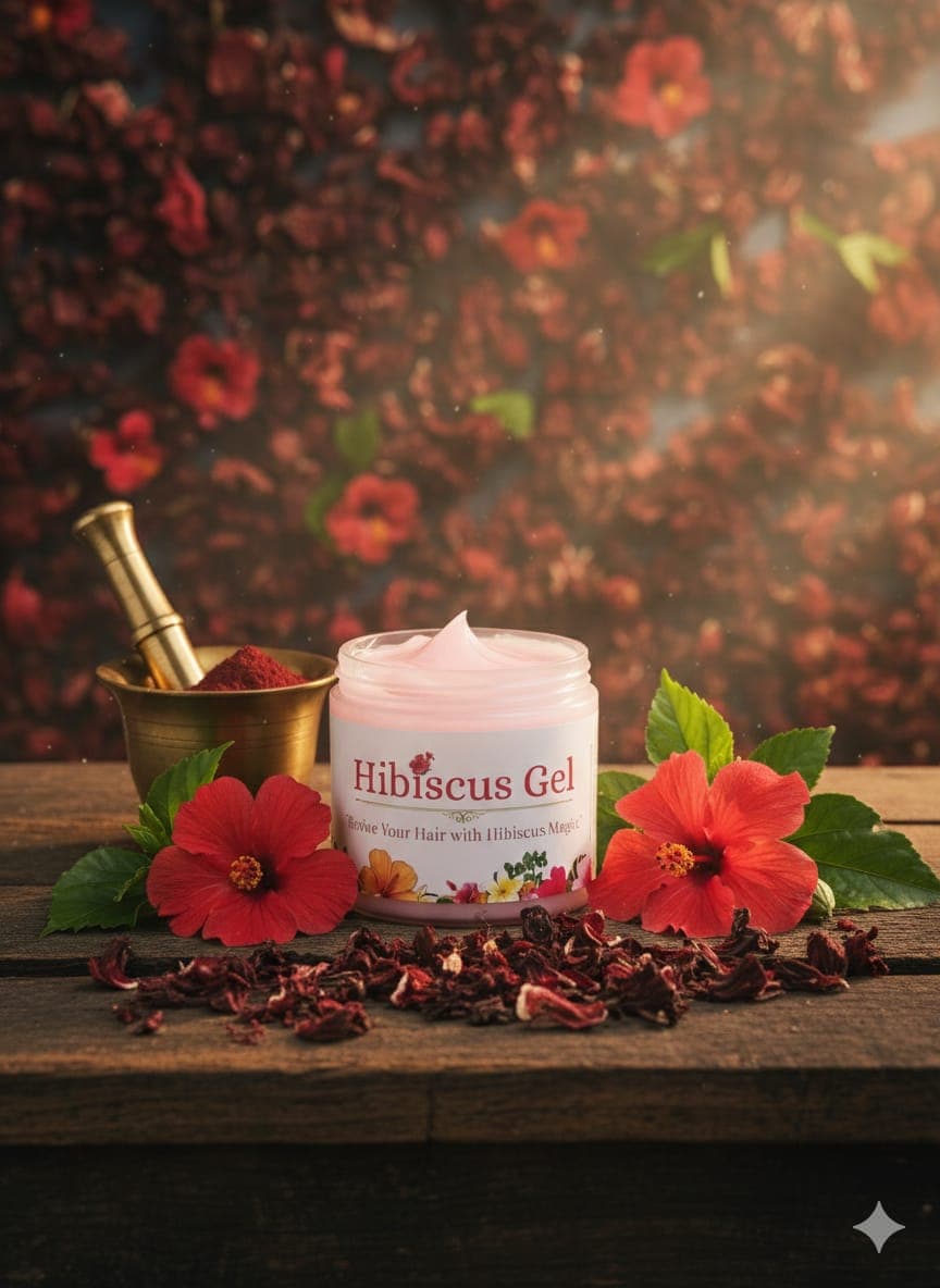 Hibiscus Hair Gel